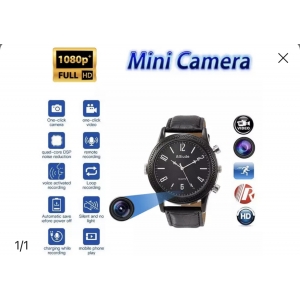 WATCH WITH BLACK CAMERA